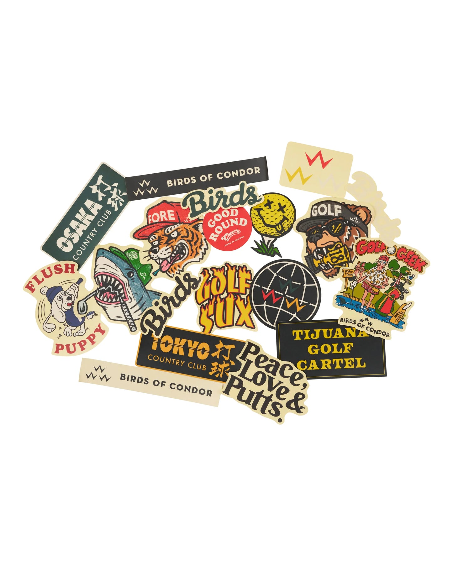 BIRDS - ASSORTED STICKER PACK
