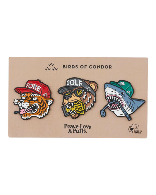 BIRDS - BALL MARKER 3 PACKS