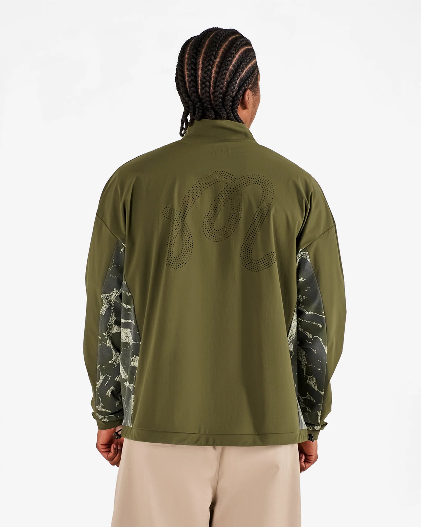 MALBON TOUR DIVOT CAMO PERFORMANCE SHELL JACKET
