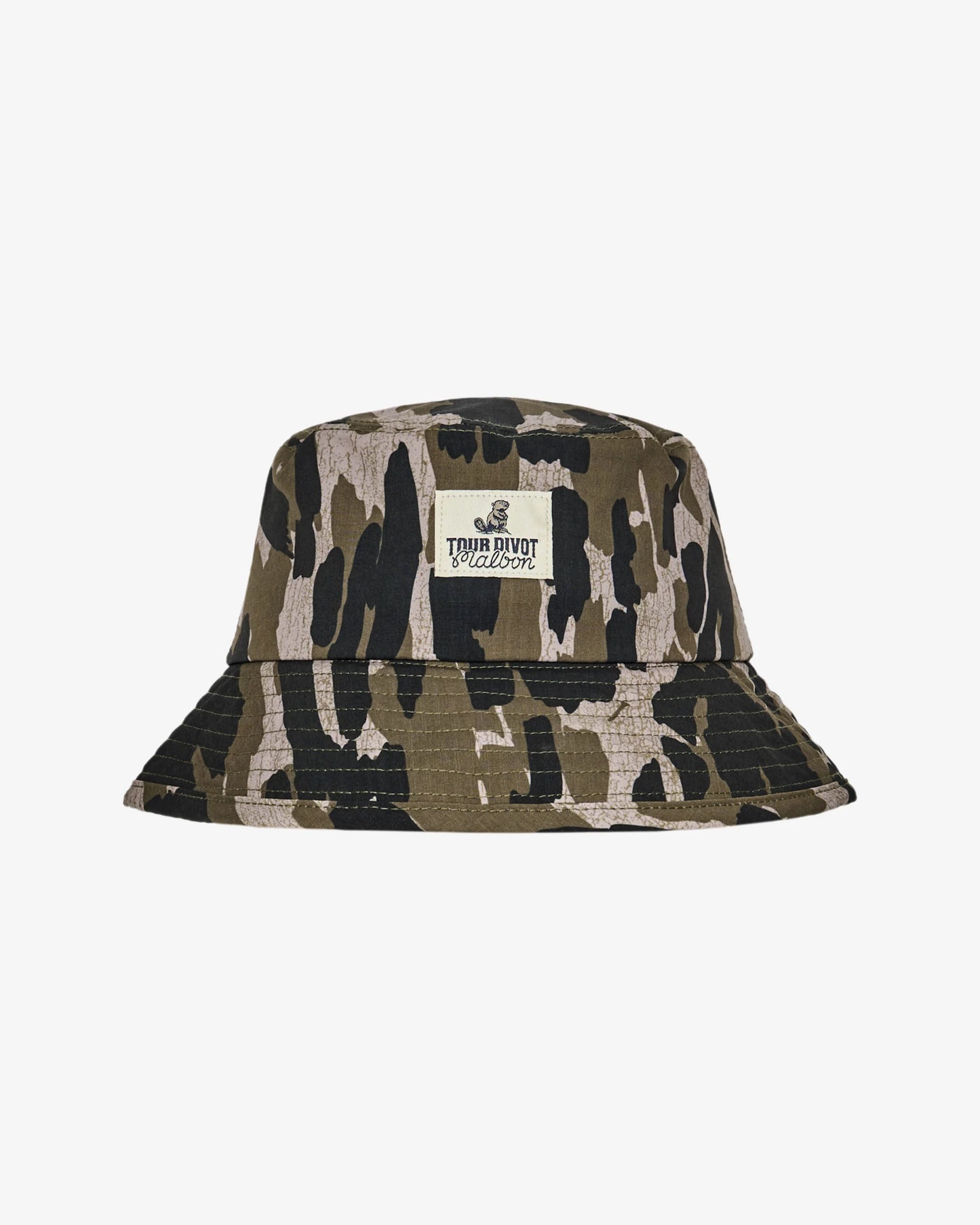 MALBON TOUR DIVOT CAMO BUCKET HAT