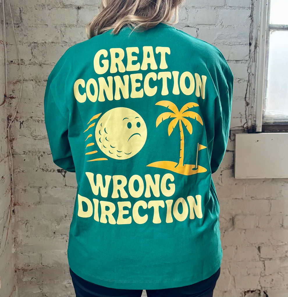 FORECHICKS - GREAT CONNECTION UNISEX L/S TEE