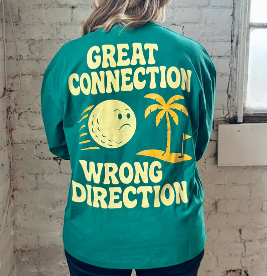 FORECHICKS - GREAT CONNECTION UNISEX L/S TEE