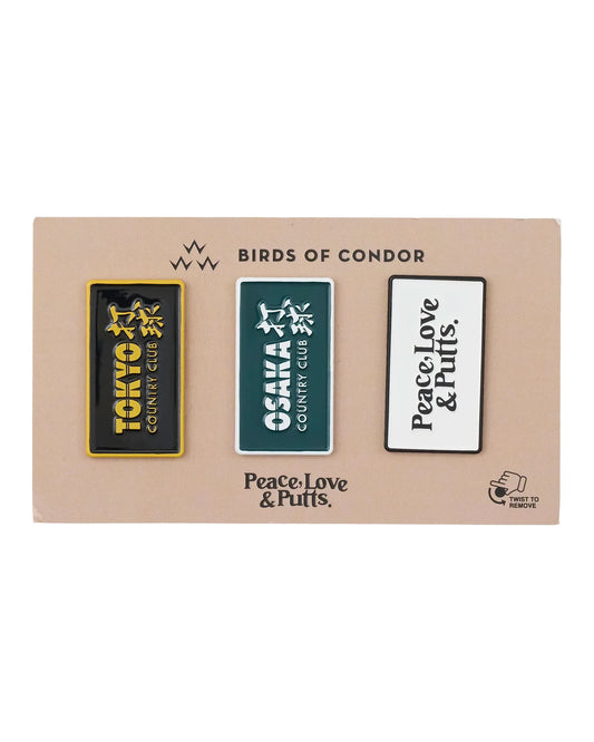 BIRDS - BALL MARKER 3 PACKS