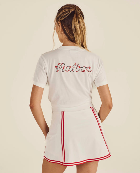 MALBON WOMENS BLOSSOM TEE