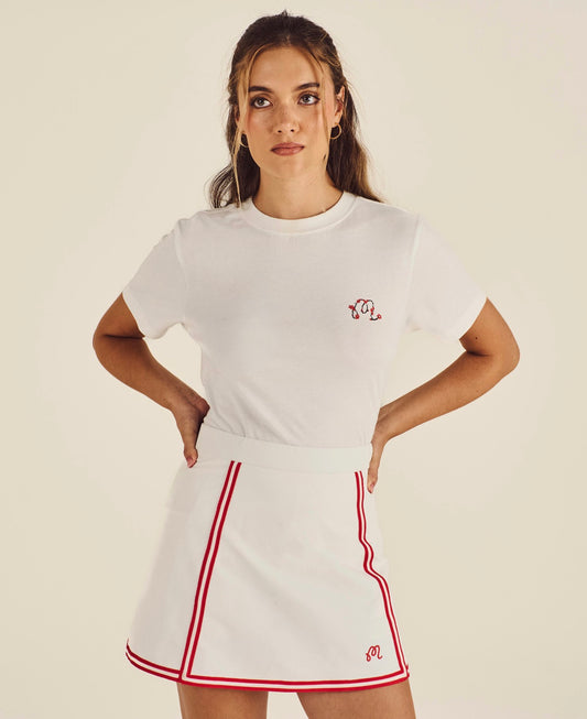 MALBON WOMENS BLOSSOM TEE