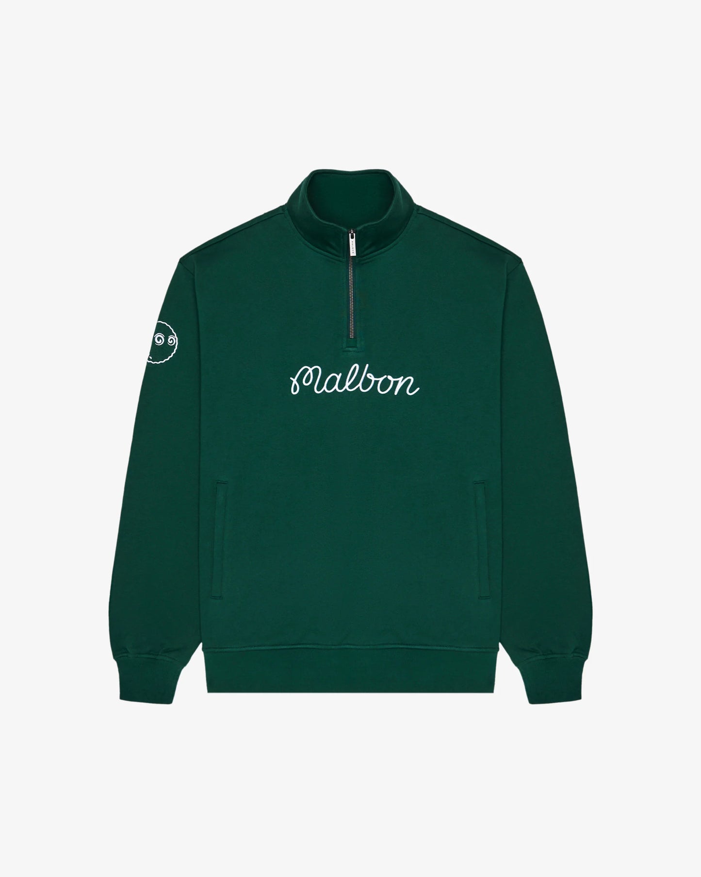 MALBON COLLEGIATE 1/4 ZIP SWEATSHIRT