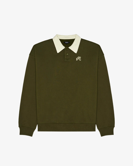 MALBON L'UFFICIALE POLO CREWNECK
