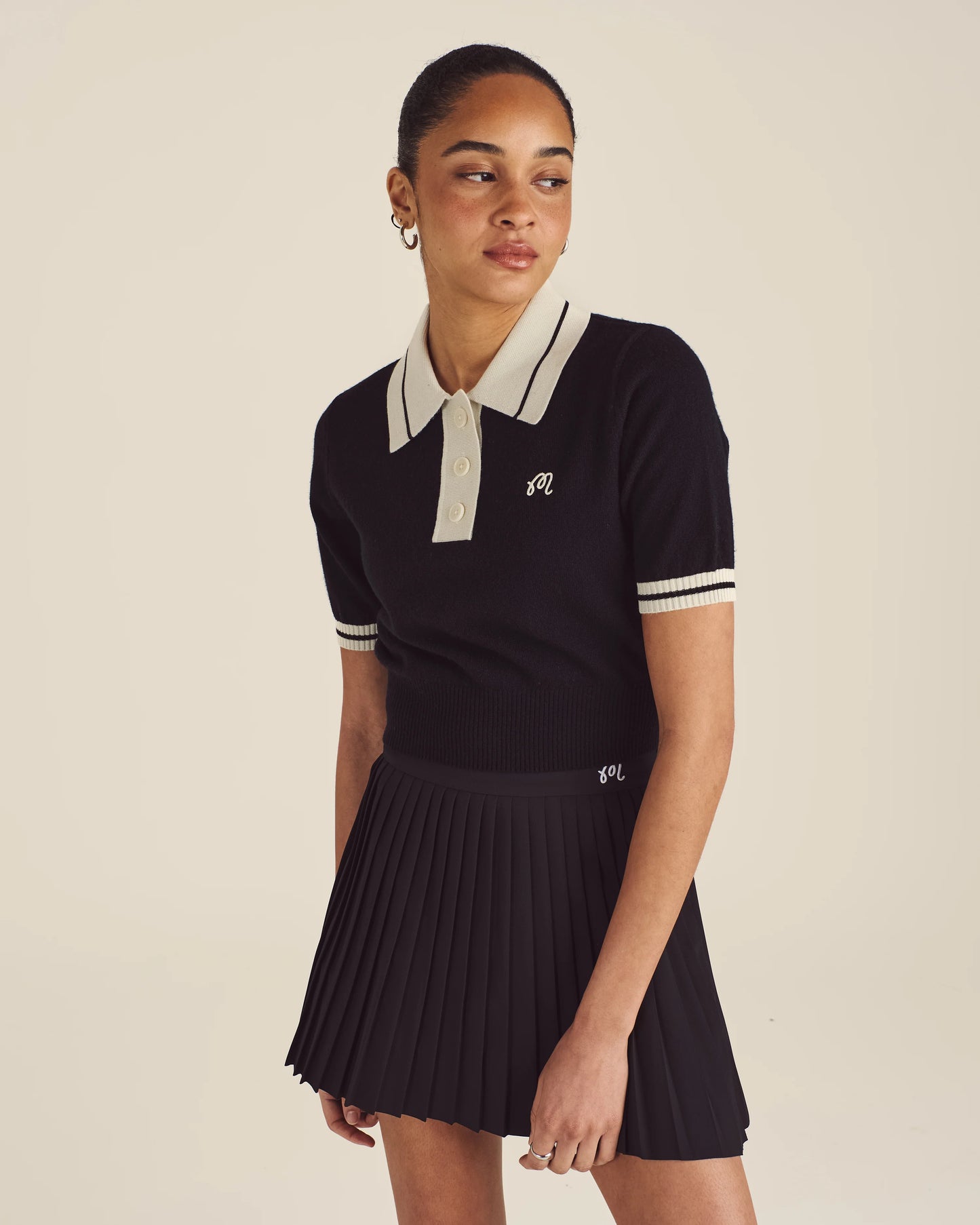 MALBON WOMENS MIKAYLA KNIT POLO