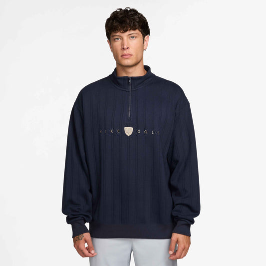 NIKE BADGE 1/4 ZIP SWEATER